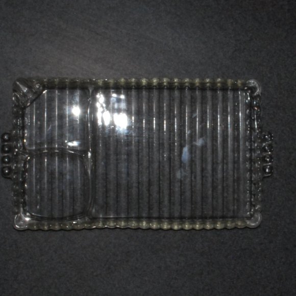 Cut Glass Ash Tray or Catch All Tray - Picture 1 of 3